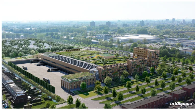 Verticale integratie van logistiek vastgoed met retailruimte, woonruimte en recreatiemogelijkheden