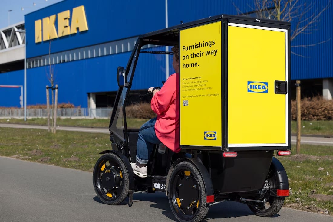 IKEA bezorgfiets