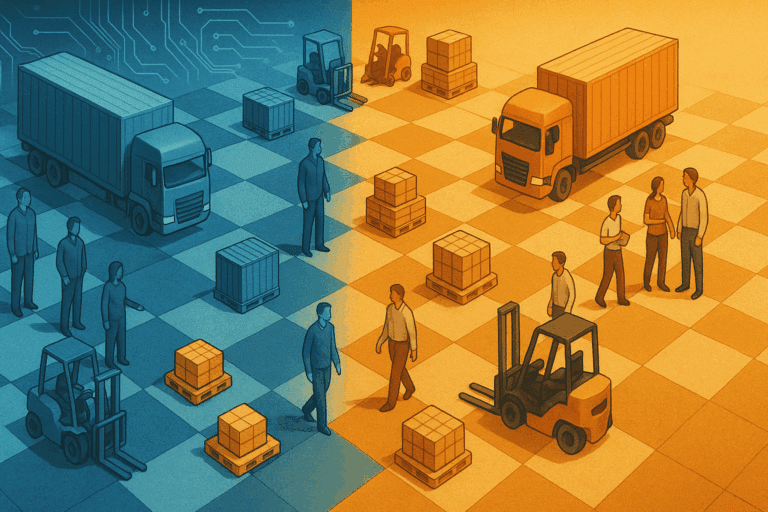 Digitale platformen in de logistiek: kans of bedreiging?