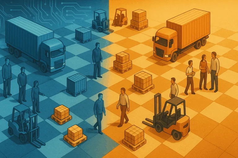 Digitale platformen in de logistiek: kans of bedreiging?