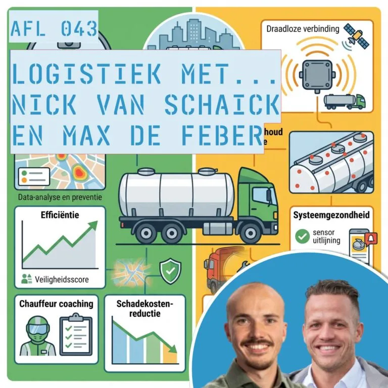 De rol van technologie en data in het verminderen van manoeuvreerschades… met Nick van Schaick en Max de Feber