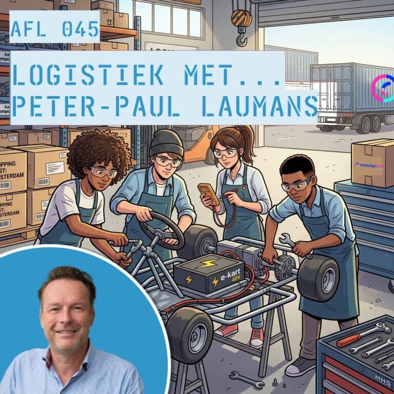 Over hoe we jong talent vroeg enthousiasmeren voor de logistiek… met Peter-Paul Laumans